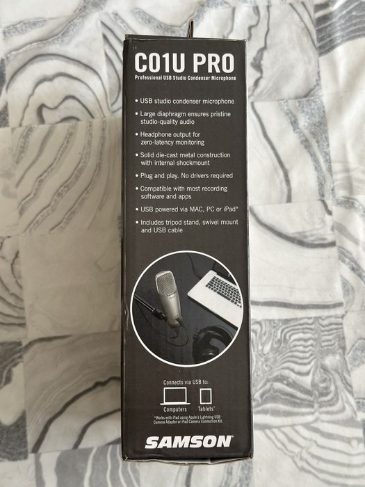 SAMSON C01U Pro USB микрофон