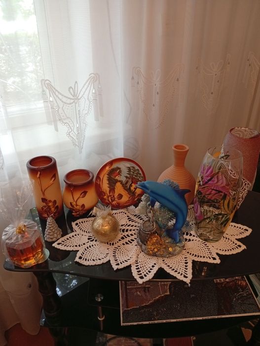 Вазы для цветов  ,свечи декоративные