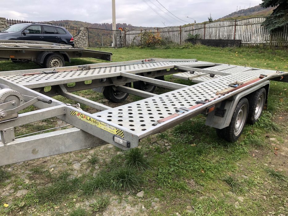 Inchiriat remorci trailer o axa sau 2 axe 5 m noi