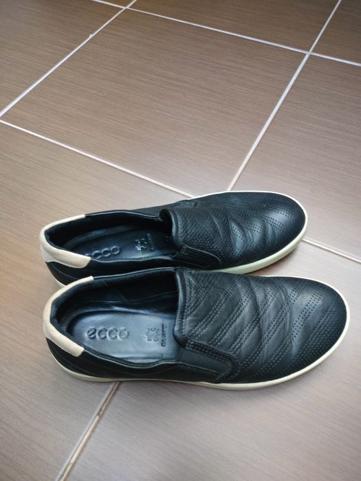 Ecco espadrile piele