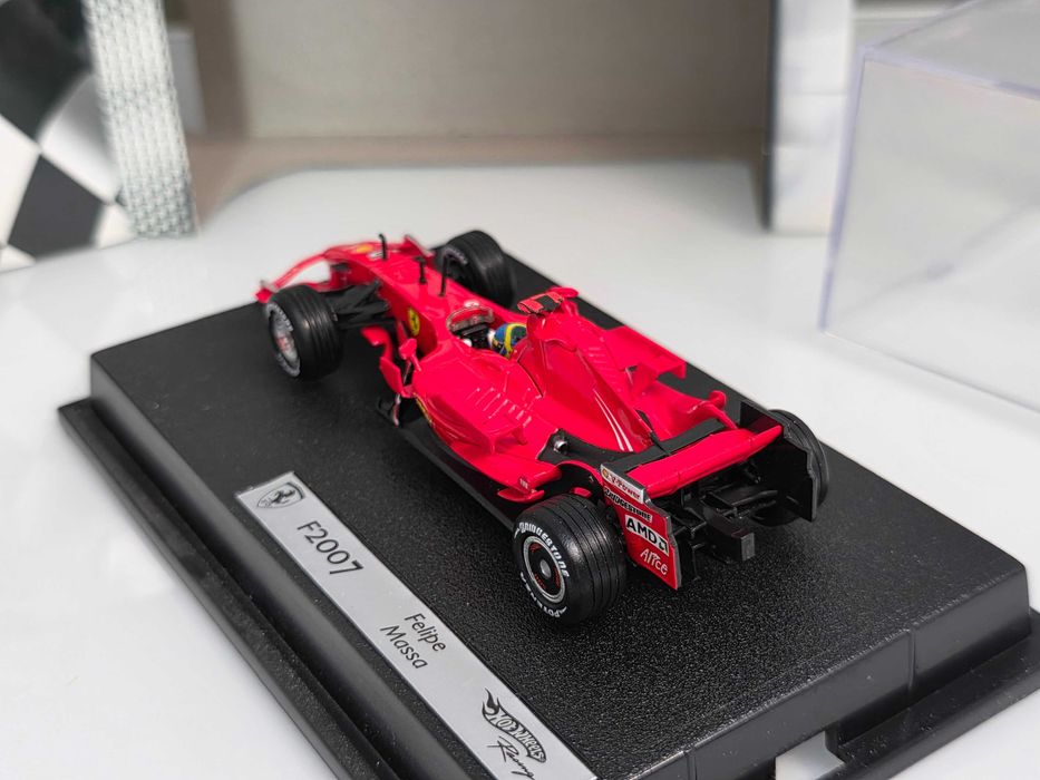 Macheta Auto 1/43 Hotwheels Ferrari 2007 F1 Felipe Massa Formula 1