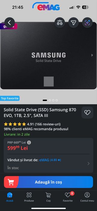 Laptop HP Probook i5 32 GB RAM 1TB SSD