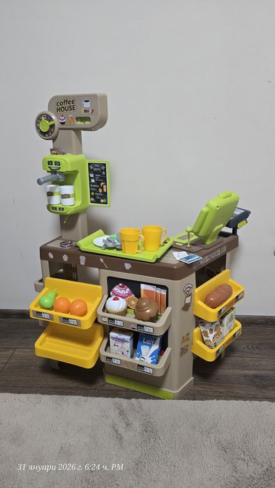 Продавам детска играчка ,,барче/кафетерия,, с чек устройство