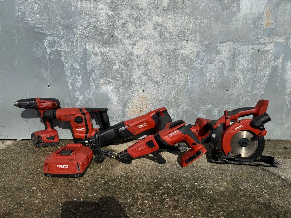 Kit set scule Hilti 22V Flex Filetante Rotopercutor Circular