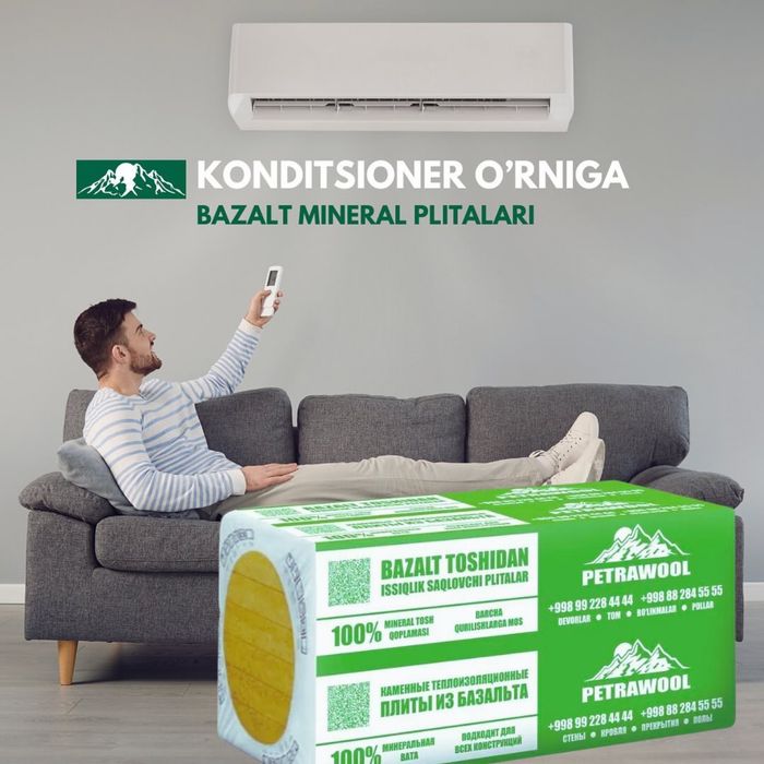Bazalt Minvata toshkent