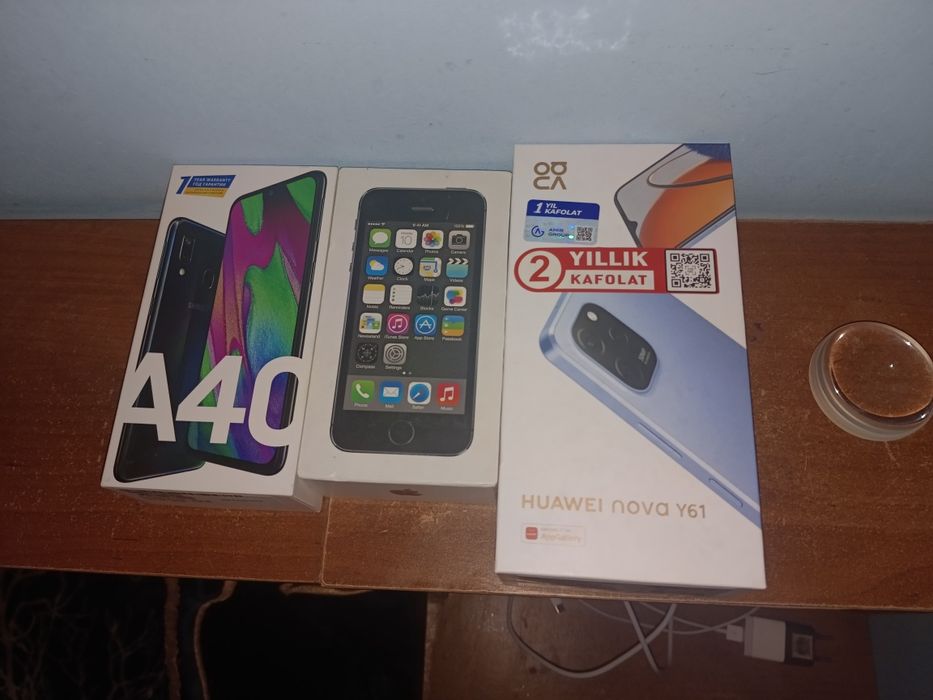 Huawei nova Y61 Xolati idyal bitta qo'l ishlagan. Narxini kelishamiz