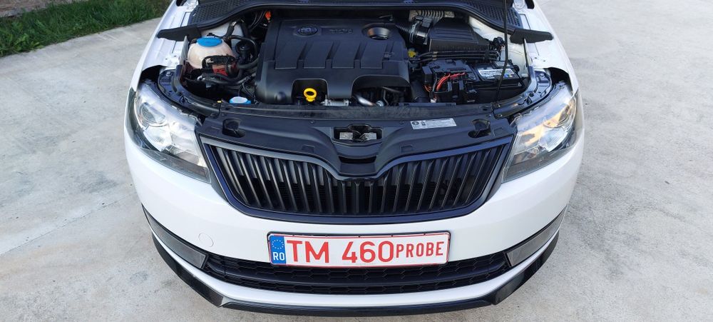 RAR efectuat‼️SKODA RAPID-1.6 Tdi‼️(Editie MONTE CARLO)full-An 2015‼️