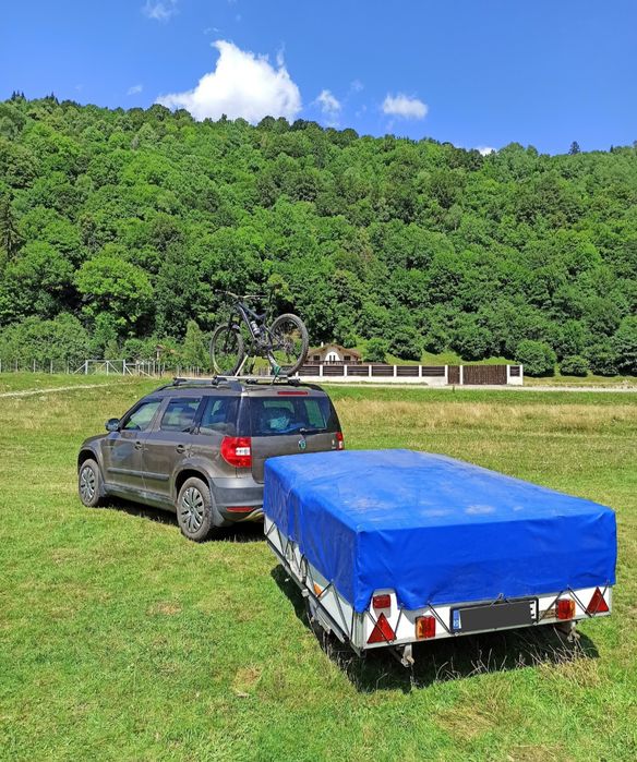 Rulota pliabila 350kg Rapido permis cat B
