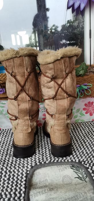 Ботуши Marc 36 н. Естествена кожа, велур