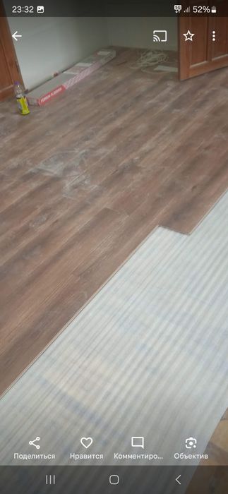 Укладка кафеля,ламината.