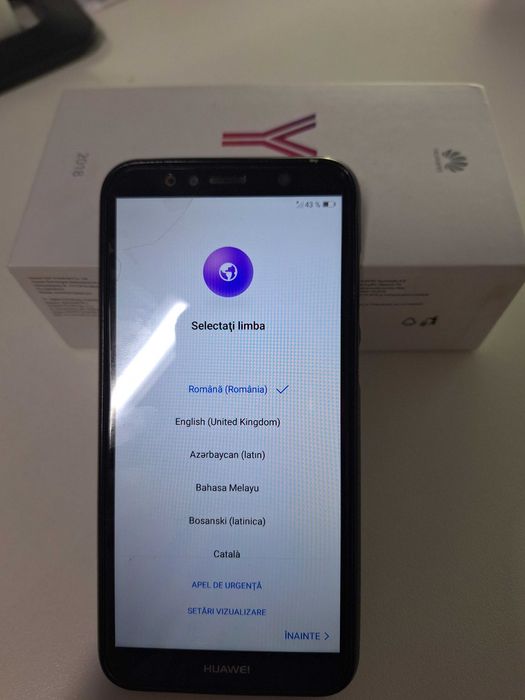 Vand telefon Huawei Y6 2018 - nota 9/10