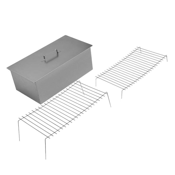 Коптильня двухъярусная Palisad Camping, большая ( 600 × 320 × 250 мм )