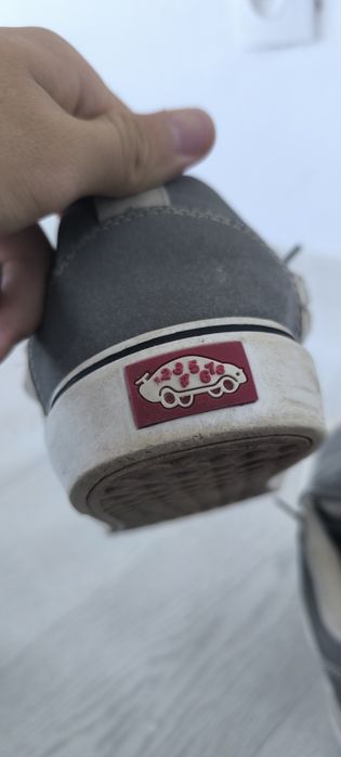 Кеды Vans Knu Skool серые 41 размер
