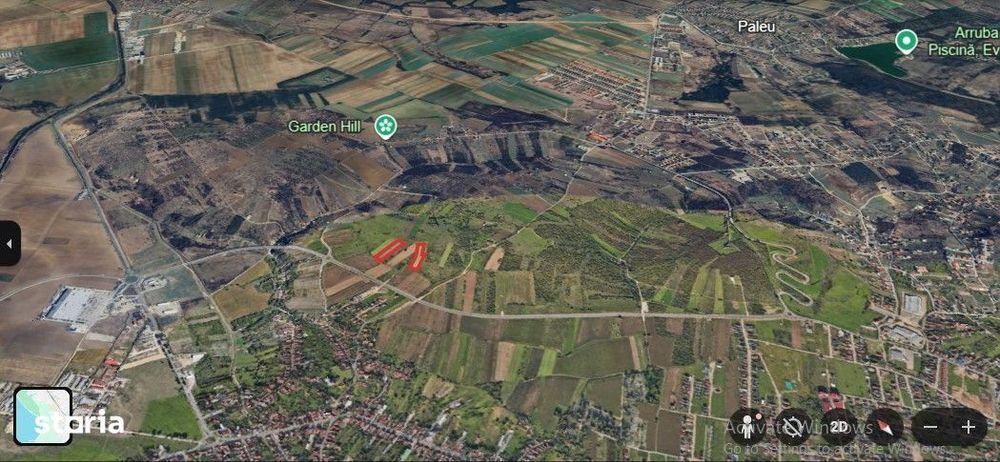 Teren 5096 mp extravilan Oncea/Episcopia Oradea