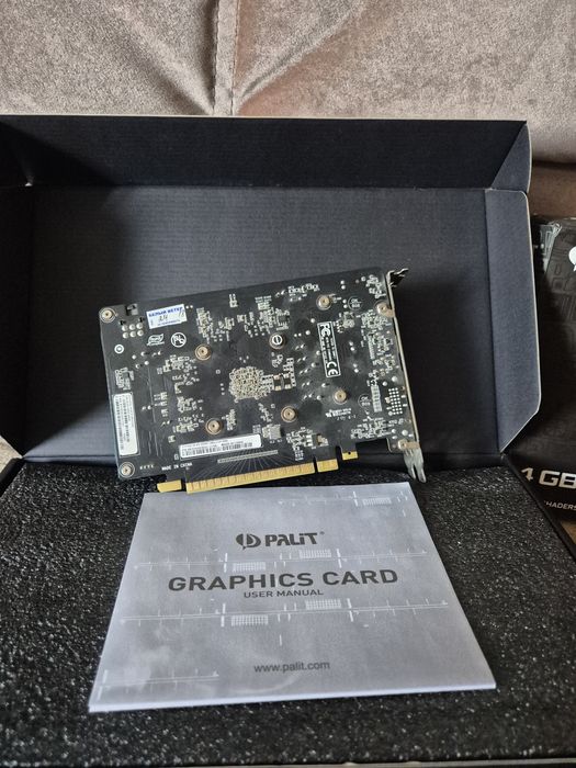 Продам видеокарту gtx 1650 Palit gaming pro