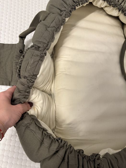 Бебешко гнездо 3 в 1 Sebra, Dark Olive
