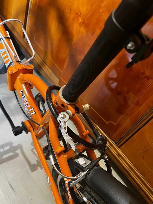 Bicicletă pliabilă Bestlau 20", 6 viteze + lanț antifurt + suport telefon