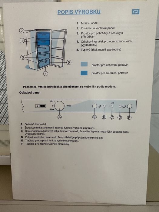 Фризер Whierlpool -почти неупотребяван