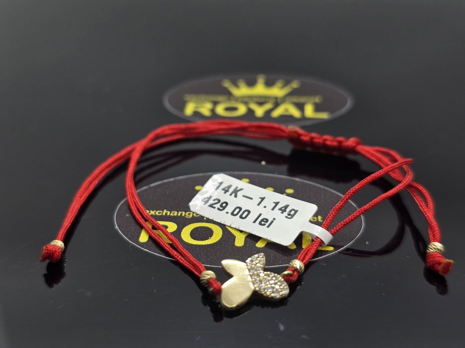 Bijuteria Royal: Bratara aur 14k/1.14 gr