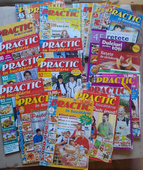 Reviste Practic în bucatarie. Carticica practica. Bucătăria de azi