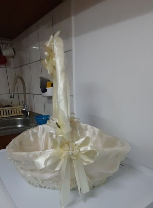 Coșuleț nunta ,culoare yvoare⁷