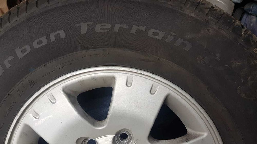 Колеса с дисками на Паджеро