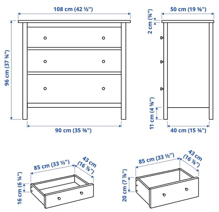 Comoda Hemnes Ikea