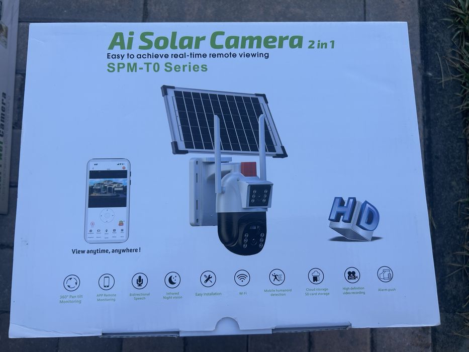 Camera supraveghere - incarcare solara