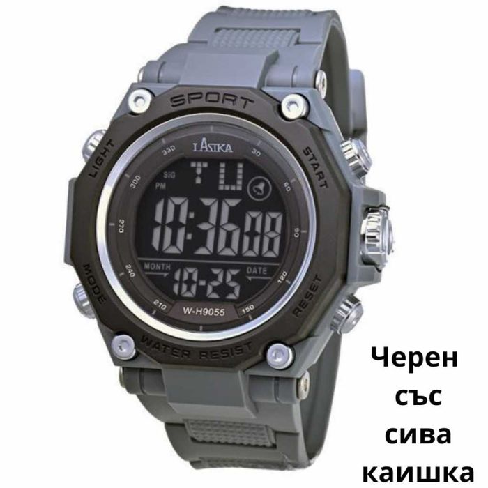 Спортен дигитален мъжки часовник Вашият надежден спътник