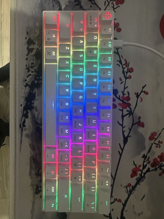 Tastatura  mecanica Qwerty H61