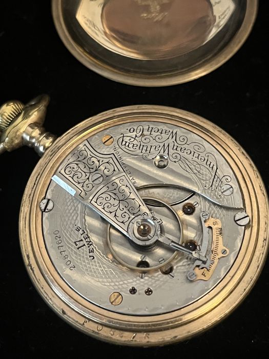 Ceas de buzunar colectie WALTHAM 17j GF (omega)
