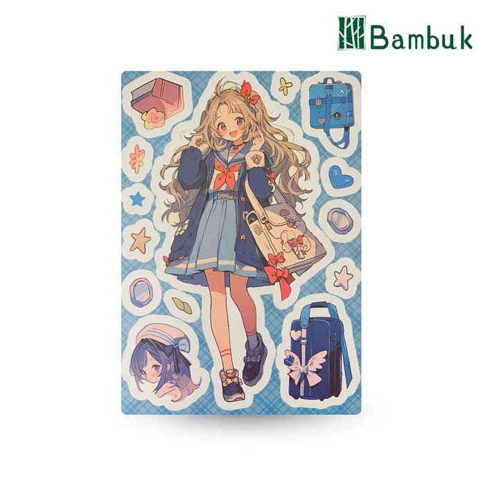 Стикери "Azure" сини