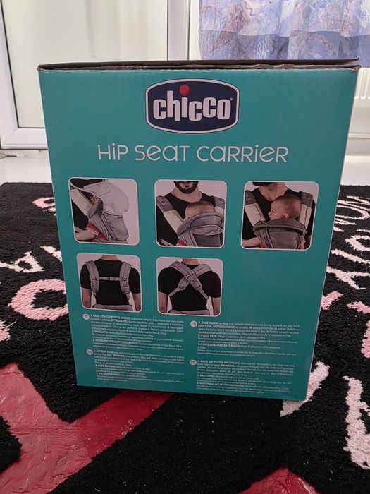 Marsupiu ergonomic multifuncțional Chicco Hip Seat cu suport pentru șold