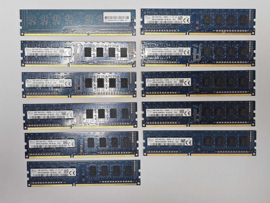 Memorie RAM desktop SK hynix 4GB DDR3L 1600MHz HMT451U6BFR8A-PB