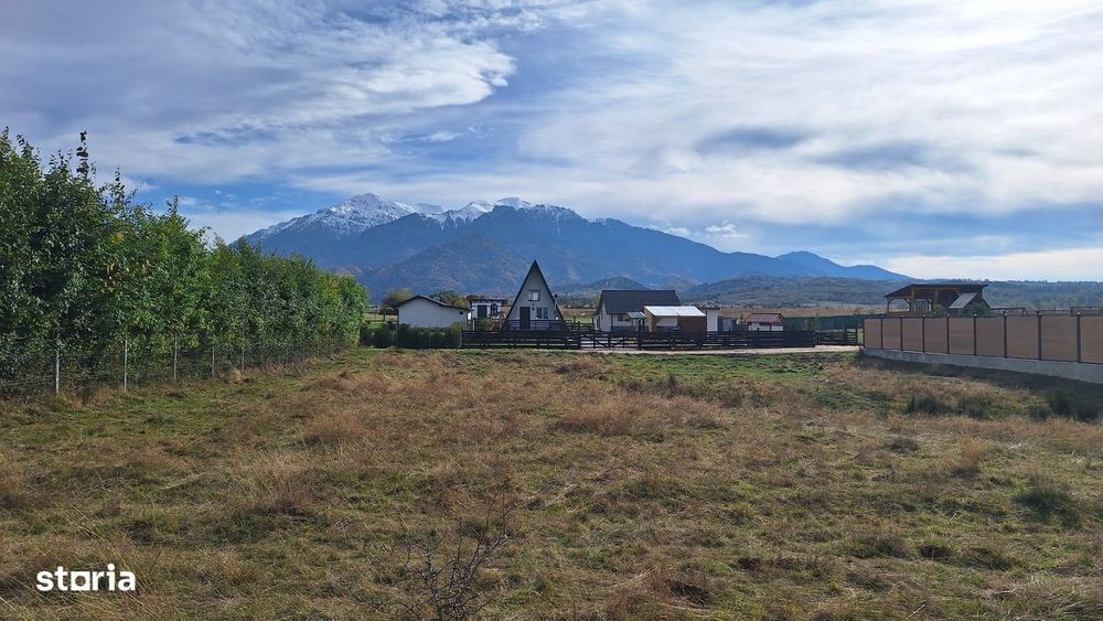 Teren 1000mp cu PUZ in Rasnov, Glajerie
