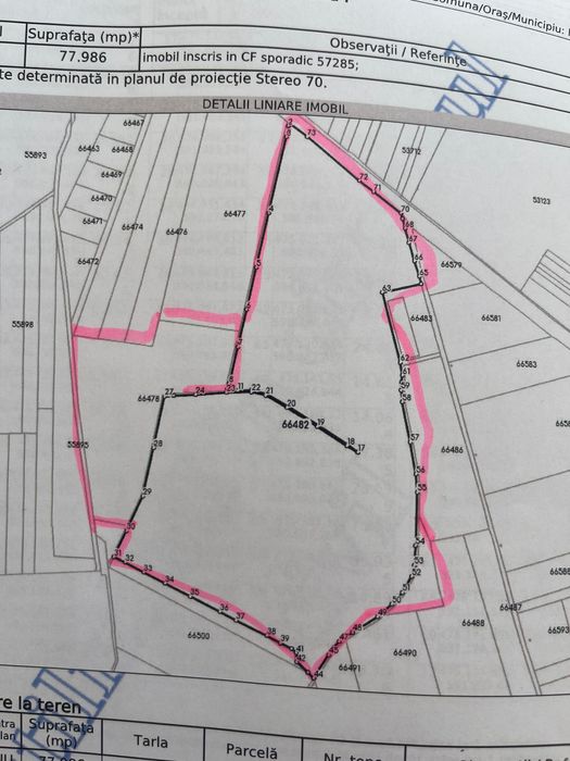 Teren extravilan 9,5 ha