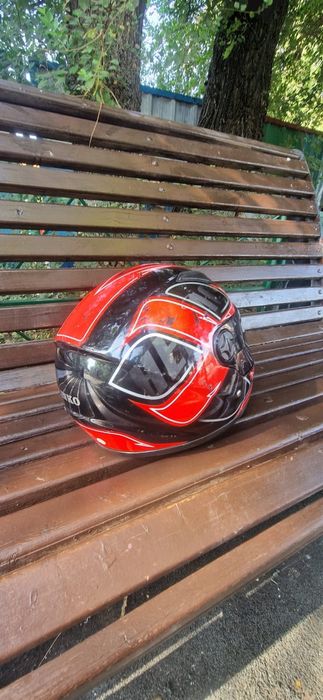 Мото Шлем Linko красный