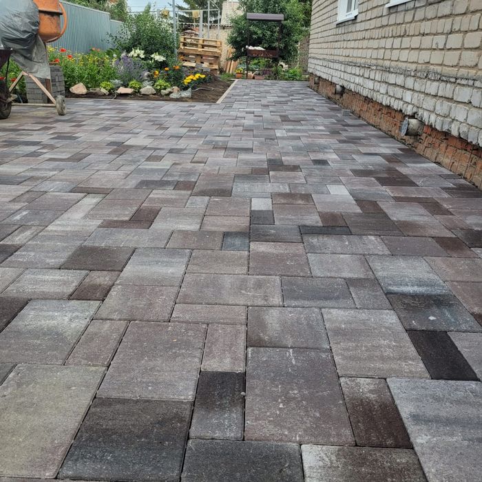 Укладка тротуарной плитки ( Брусчатка)