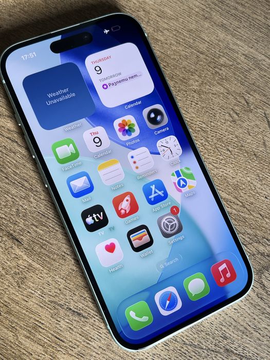 iPhone 15 256Gb зелен уникат