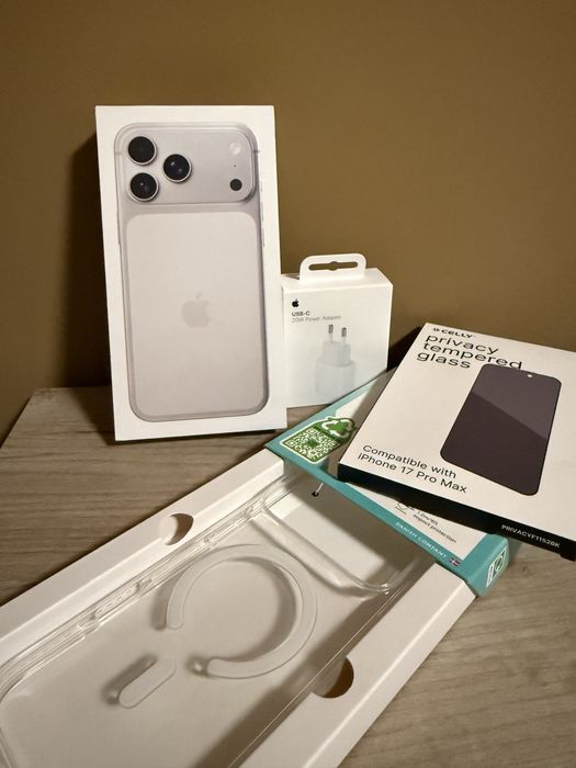 Iphone 17 pro max 256gb silver НОВ