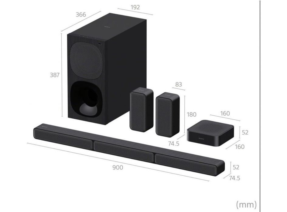 Домашно кино Sony HT-S40R е 5.1