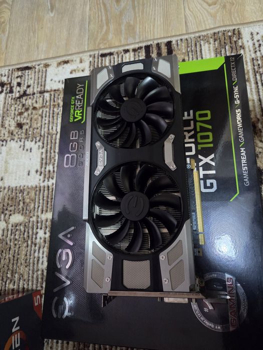 Видеокарта EVGA GTX 1070 FTW