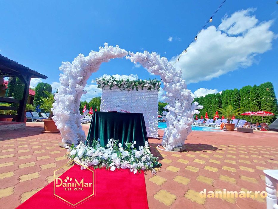 Decor nuntă biserică | decor acasă mireasă | decor cununie civilă