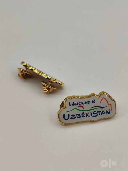 Значок «Welcome to Uzbekistan»