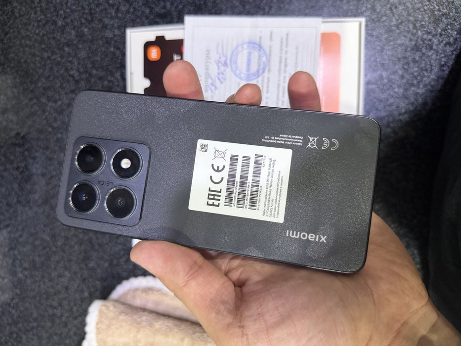 xiaomi 14T pamit 16.512g holati ideal karopka dak kamplekt