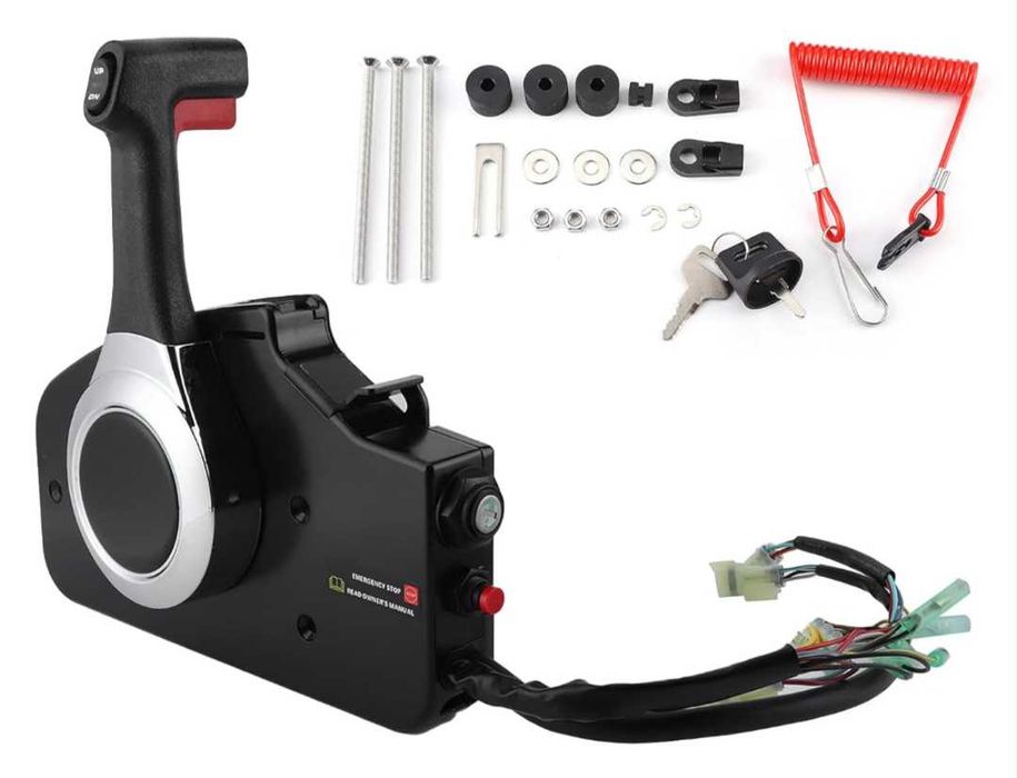 Дросел за лодка страничен монтаж 24800‑ZZ5‑A22 CNC, подходящ за Honda