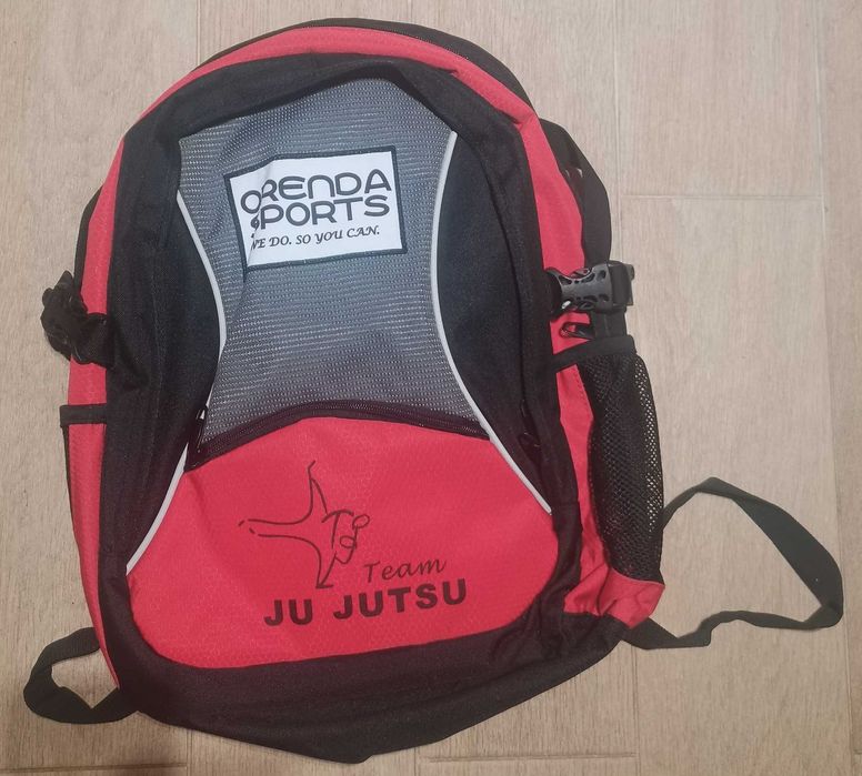 Спортна раница DAX Power Ju-Jutsu - черно/червена