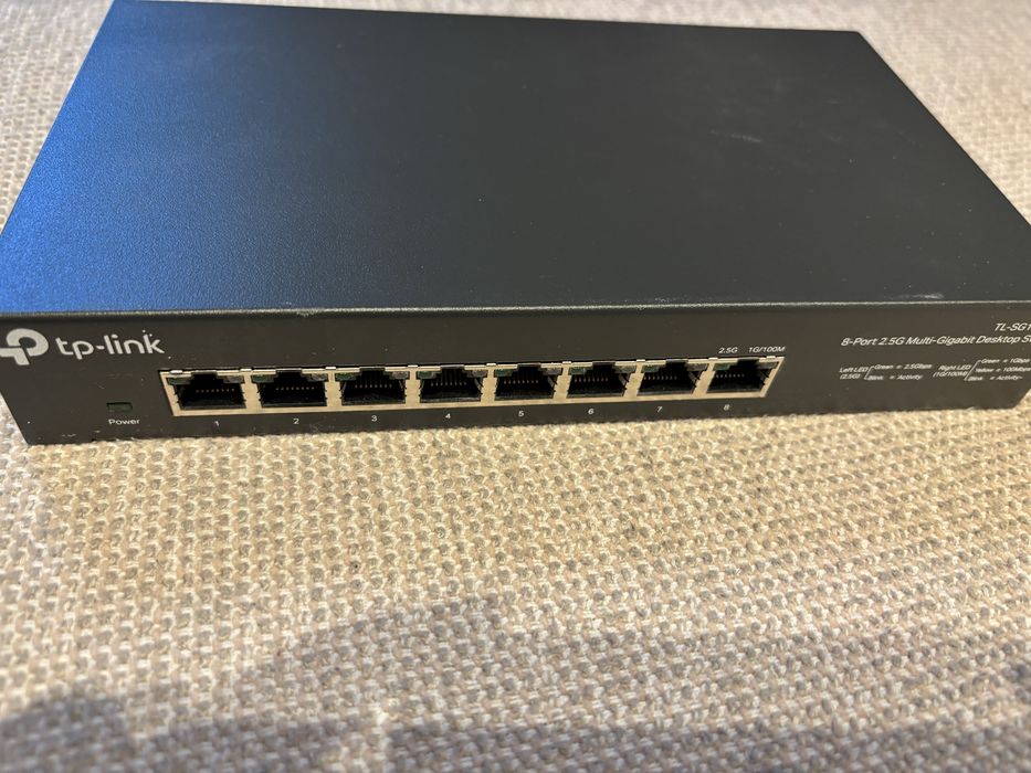 Суич TP-Link TL-SG108-M2, 8 порта