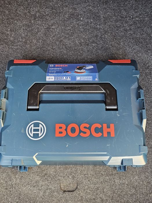Slefuitor cu excentric compatibil cu acumulator Bosch GEX 18V-125