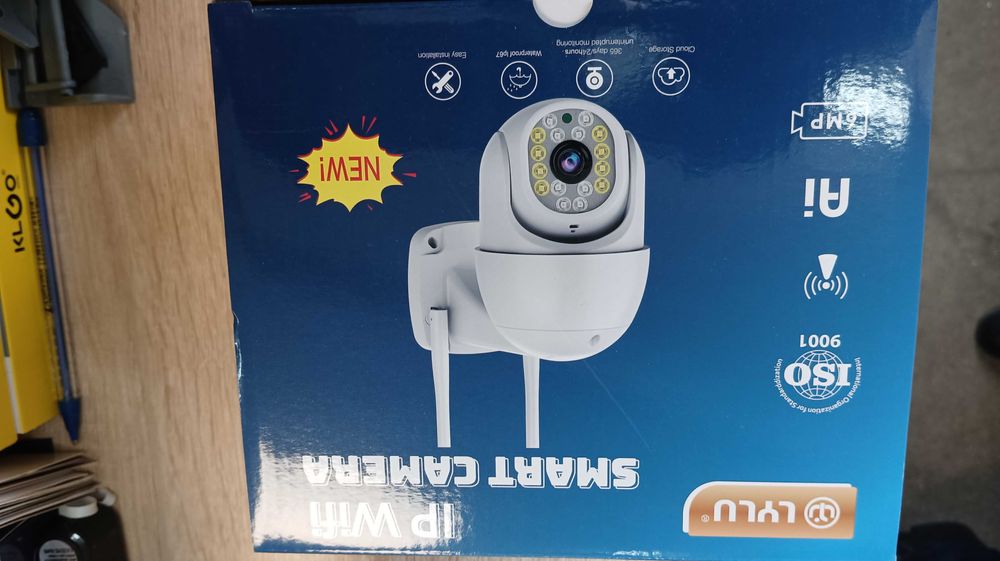 WiFi IP камера 6MP iCSee нощно виждане цена при поръчка 2бр или повече